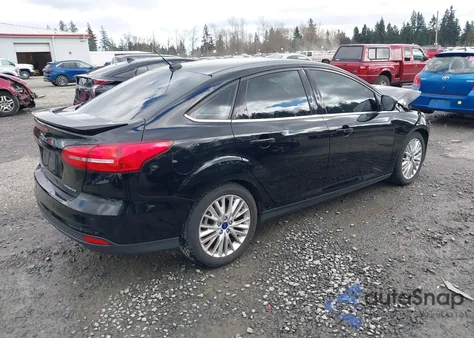 2017 Ford Focus Titanium from USA, damaged, VIN 1FADP3J27HL215051